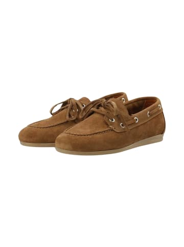 Cashott Flacher Schuh CASCILLE in Tan