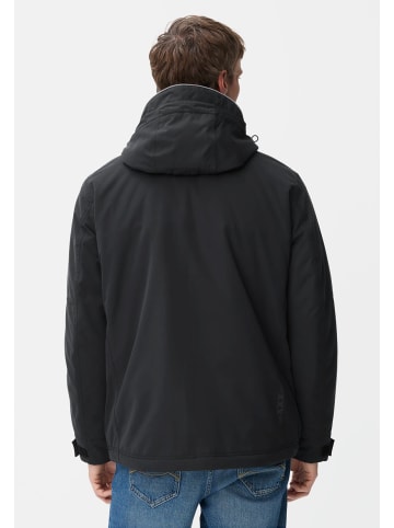 Camel Active teXXXactive© Funktionsjacke mit abnehmbarer Kapuze in Schwarz