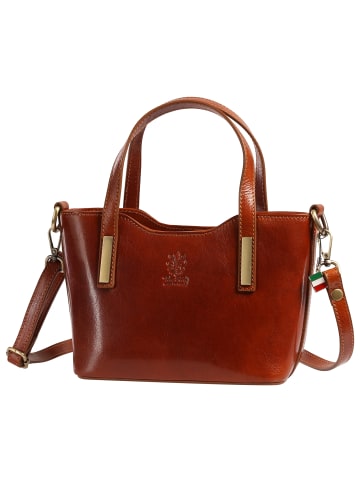 Florence Florence Handtasche Leder braun ca. 24cm