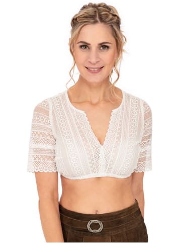 MarJo Dirndlbluse GESLAU in offwhite