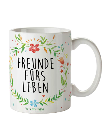 Mr. & Mrs. Panda Kaffeetasse Freunde fürs Leben mit Spruch in Keine Angabe