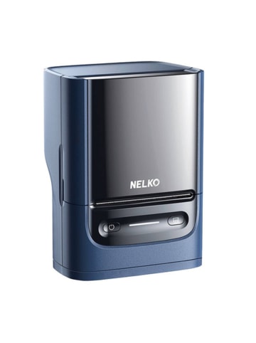 Nelko PM220 Thermo-Etikettendrucker USB & Bluetooth Blau