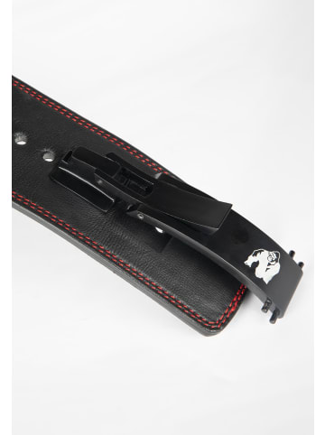 Gorilla Gorilla Wear 4 Zoll Premium Leder Hebel Gürtel - schwarz