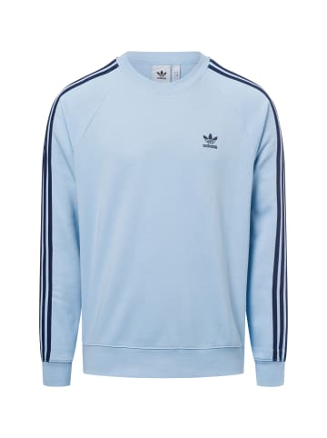 Adidas originals Sweatshirt 3-Stripes Crew in hellblau