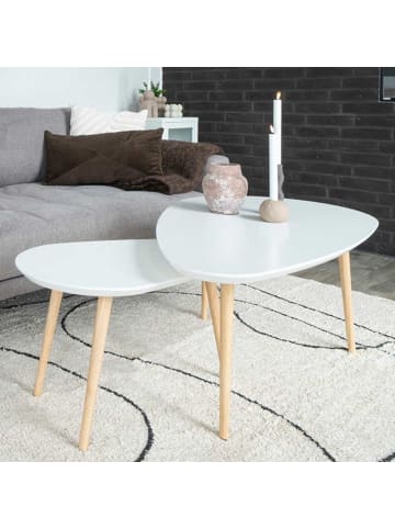 House Nordic Tisch VADO Coffee Table Weiss 70x40 cm