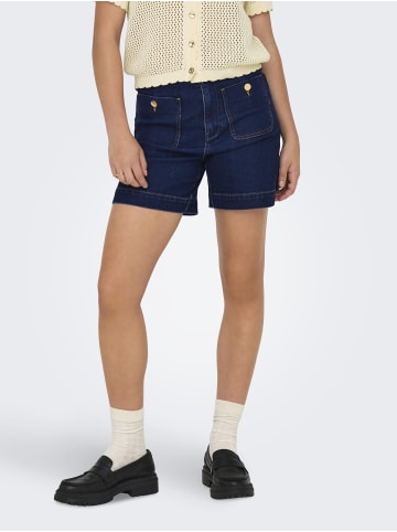 ONLY Jeans-Shorts in Dark Blue Denim