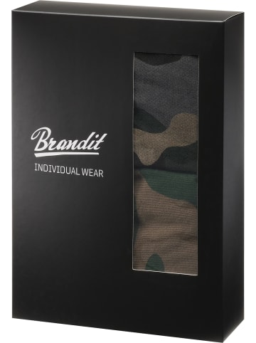 Brandit Boxershorts in woodland/darkcamo