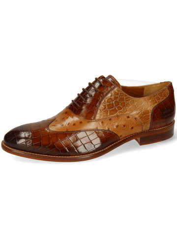 MELVIN & HAMILTON Oxford Schuh Bobby 3 in Braun