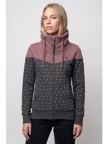 alife and kickin Sweatjacke ValinaAK B in moonless melange