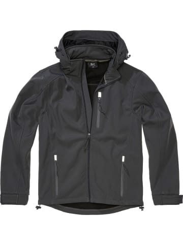 Brandit Softshelljacke "Softshelljacket Hurricane" in Grau