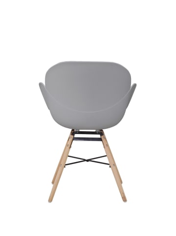 Kayoom Stuhl Amalia 2erSet in grau