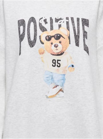 ONLY Sweatshirt in Light Grey Melange