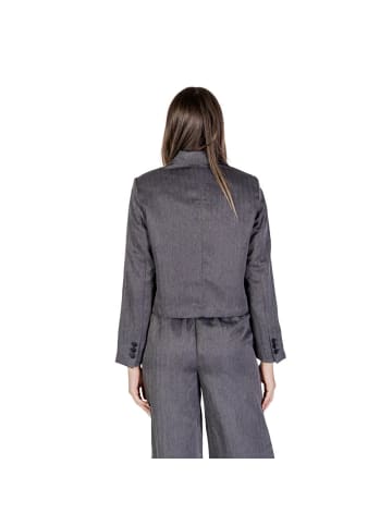 JACQUELINE de YONG Grau Polyester Blazer