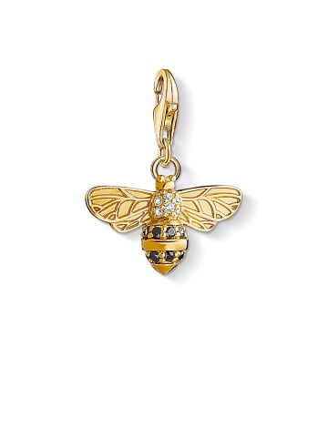 Thomas Sabo Charm-Anhänger in gold, weiß, schwarz
