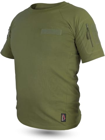 Normani Outdoor Sports Herren Taktisches Einsatz T-Shirt Sergeant in Oliv