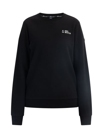 DreiMaster Maritim Sweatshirt in Schwarz