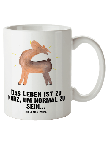 Mr. & Mrs. Panda XL Tasse Lama Stolz mit Spruch in Weiß