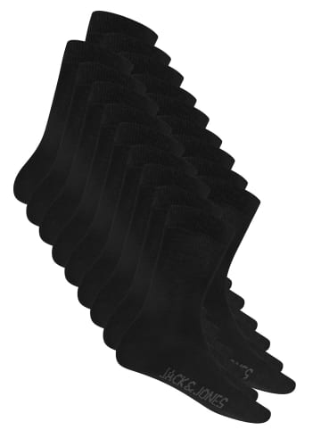 Jack & Jones Sportsocken JACJENS SOCKS 18er in Schwarz
