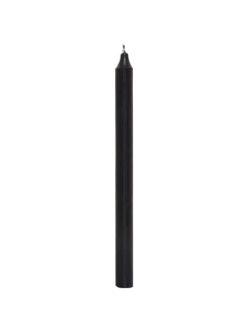 IB Laursen Stabkerze rustikal 29 cm aus Ø 2,2 cm in schwarz