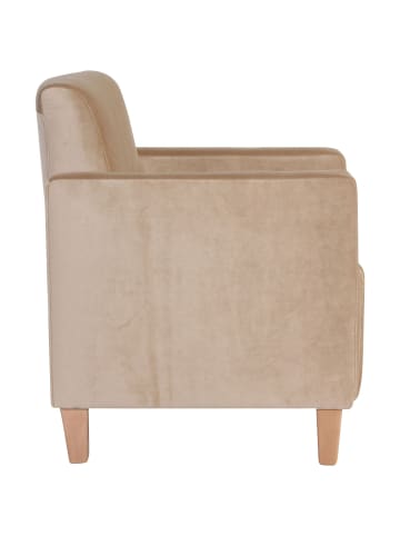 others SESSEL Karol Bezug Samtvelours Buche natur / sand