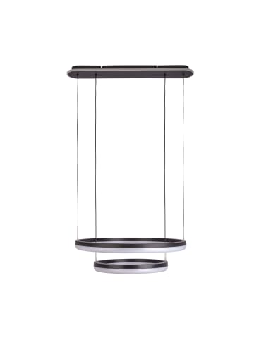 näve LED Pendelleuchte "CIRCULO" in schwarz - EEK G