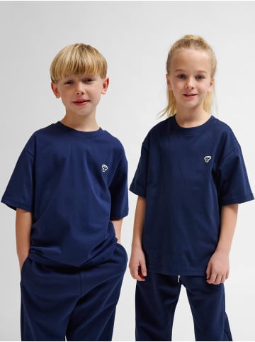 Hummel T-Shirt Hmljr Loose Mädchen in DRESS BLUES