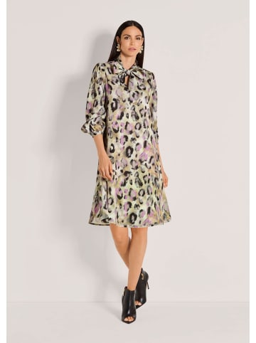 MADELEINE Fließendes Design mit Animal-Print in schwarz / malve / multicolor