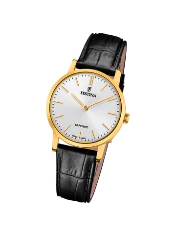 Festina Analog-Armbanduhr Festina Swiss Made schwarz klein (ca. 29mm)