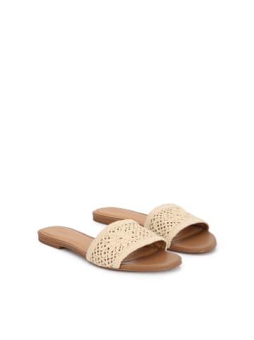 Kazar Slipper in Beige