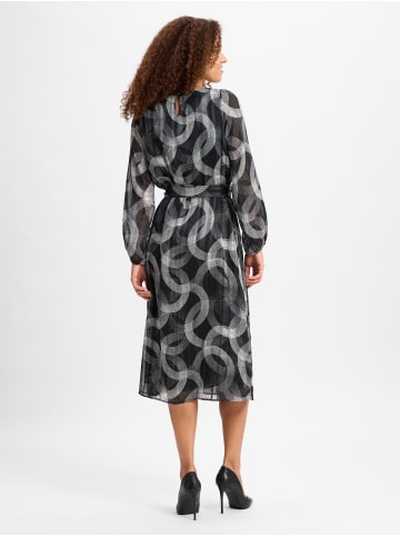 More & More Kleid in schwarz grau - 0001