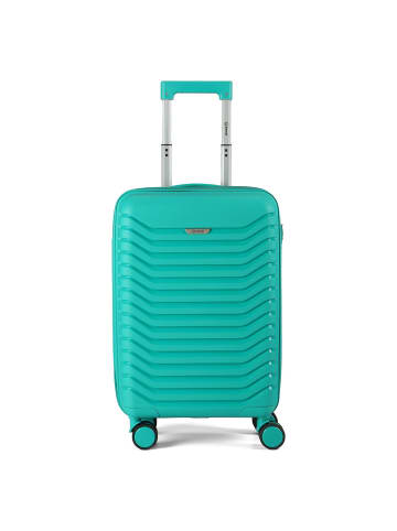 benzi 5820 4 Rollen Kabinentrolley 55 cm in petroleum