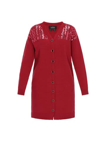 usha BLACK LABEL Women Cardigan in burgundy