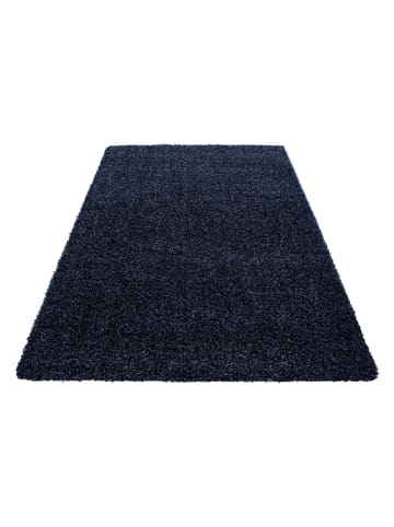 Teppich Boss Hochflor Teppich Lux in Marineblau