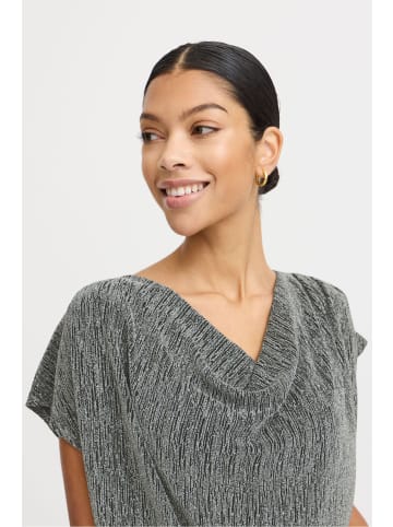 b. young BYSHILOH TOP - regular fit in Silver Mix