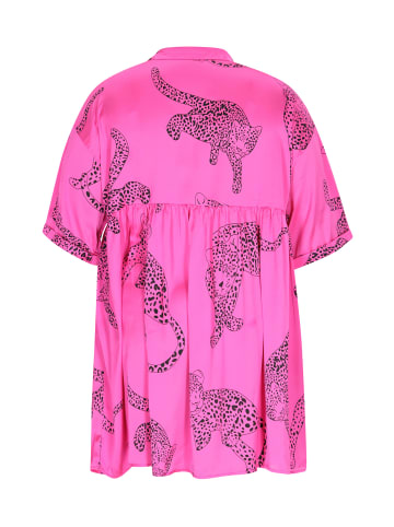 NAEMI Women Plus Size Dress in Rose