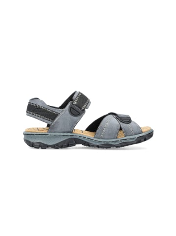 rieker Klassische Sandale 68851 in blau