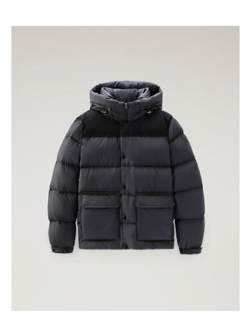 Woolrich Microfiber Sierra Jacke in Schwarz