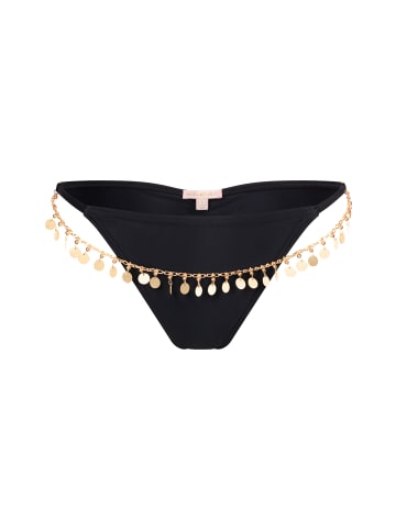 Moda Minx Bikini Hose Havana Maria Coin Chain in Schwarz