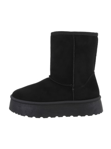 Ital-Design Stiefelette in Schwarz