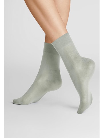 Hudson Socken Relax Light hautfreundlich in Silber