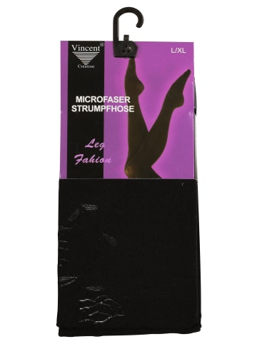 Cotton Prime® Microfaser Strumpfhose in schwarz