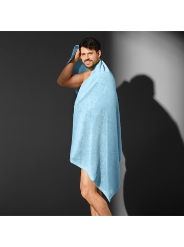 Erwin Müller Frottier Badetuch Heidenheim in bleu