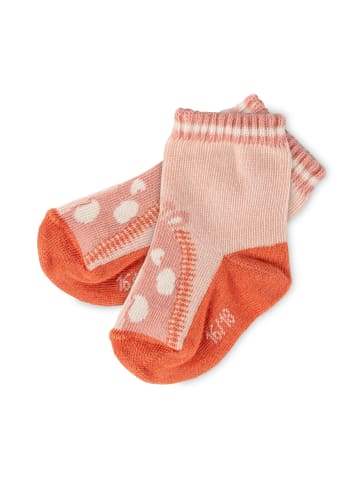 Sigikid Sockenset 3er Savanne in Rosa/Rost-Orange