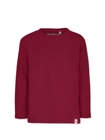 Band of Rascals Longsleeve " Basic " in rot