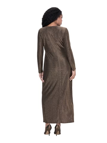 Ulla Popken Midikleid in gold