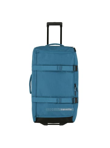 travelite Kick Off 2-Rollen Reisetasche 68 cm petrol