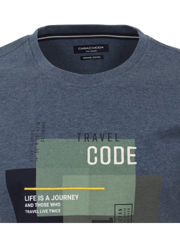 CASAMODA T-Shirt in Mittelblau