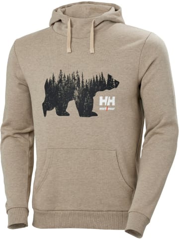 Helly Hansen Hoodie "Logo Hoodie" in Braun