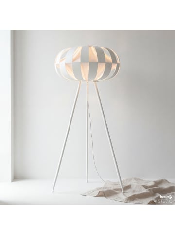 home24 Stehleuchte NORICA in Weiß