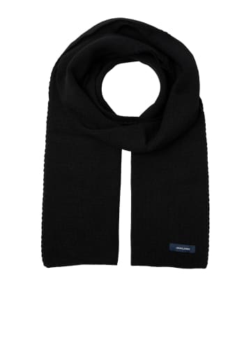 Jack & Jones Breiter Strick Schal Winter Halstuch JACDNA in Schwarz